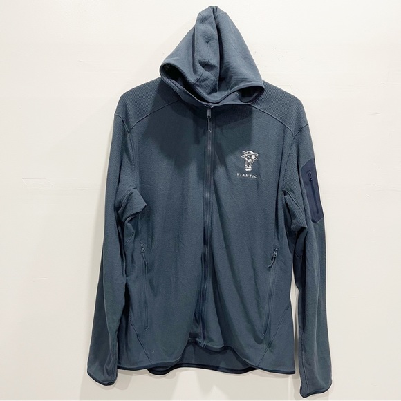 Arc'teryx Other - Arc’teryx Delta LT Fleece Polartec Hoodie Men’s in Blue Size XL Niantic Logo